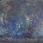 Nocturne175x195cm,pigments et liant sur toile 2018