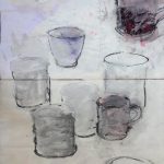 sans titre, fusain et acrylique sur papier 94x62cm